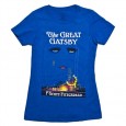 T-shirt Il grande Gatsby (blu - donna)